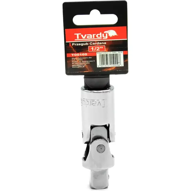 Tvardy Universeel gewricht - 1/2" - Flexibel en duurzaam - Voor moeilijk bereikbare plekken