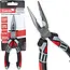 Tvardy Langbektang 160 mm - Precisie & Duurzaamheid - CrV Staal - Ergonomische Grip