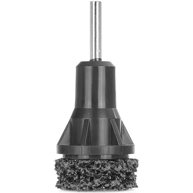 GEKO Set van 6 slijpwielen - Siliconen Carbide - 40 mm - Voornaafslijper - Stof- en Vonkarm