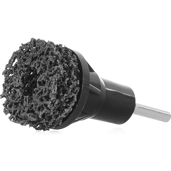 GEKO Set van 6 slijpwielen - Siliconen Carbide - 40 mm - Voornaafslijper - Stof- en Vonkarm