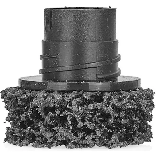 GEKO Set van 6 slijpwielen - Siliconen Carbide - 40 mm - Voornaafslijper - Stof- en Vonkarm