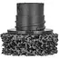 GEKO Set van 6 slijpwielen - Siliconen Carbide - 40 mm - Voornaafslijper - Stof- en Vonkarm