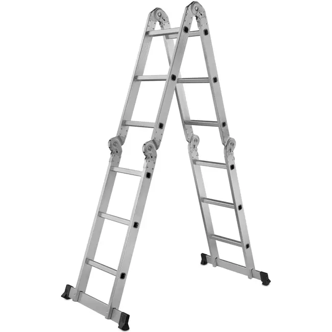 GEKO Veelzijdige ladder - 3,7 meter - multifunctioneel en stabiel ontwerp