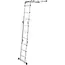 GEKO Veelzijdige ladder - 3,7 meter - multifunctioneel en stabiel ontwerp