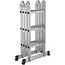 GEKO Veelzijdige ladder - 3,7 meter - multifunctioneel en stabiel ontwerp