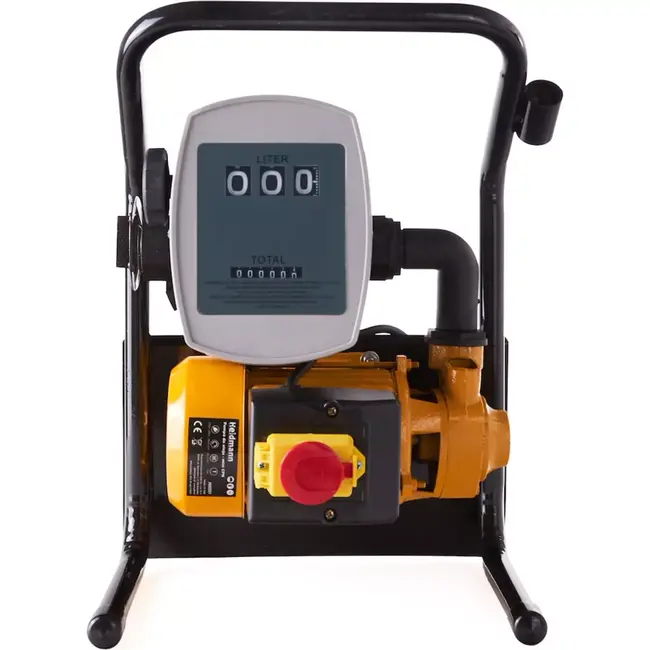 Heidmann Oliepomp 220V - 2300W - 40l/min - Gebruiksvriendelijk ontwerp - Inclusief brandstofmeter en filter