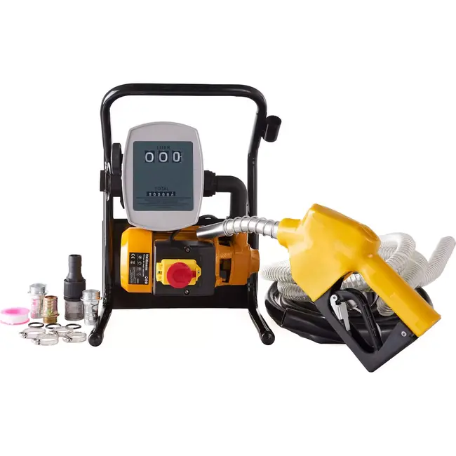 Heidmann Oliepomp 220V - 2300W - 40l/min - Gebruiksvriendelijk ontwerp - Inclusief brandstofmeter en filter