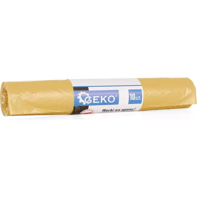 GEKO Grote gele bandenhoezen - 100x100 cm - 10 stuks - Duurzaam polyethyleen