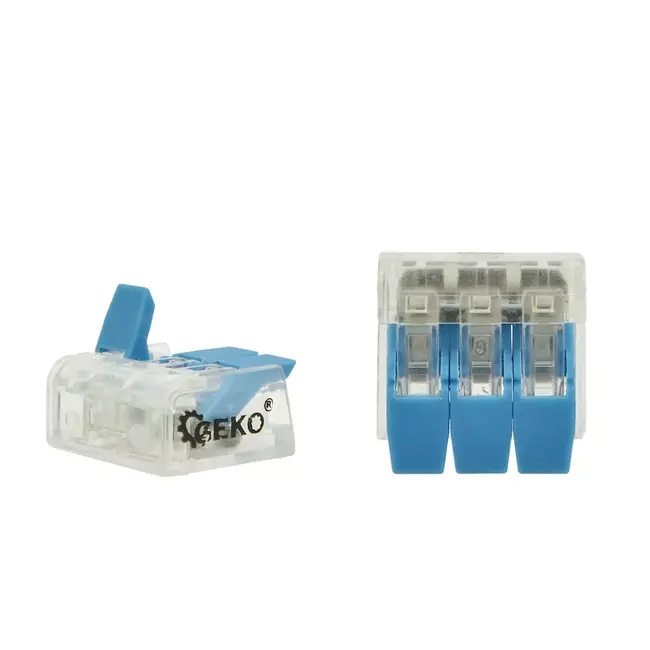 GEKO Snelkoppelset voor elektrische verbindingen - 0,2-4 mm² - 60 stuks - Duurzaam en veelzijdig
