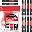 Tvardy Impact bit set - T30 Torx - 50mm S2 staal - magnetische tip - 10 stuks