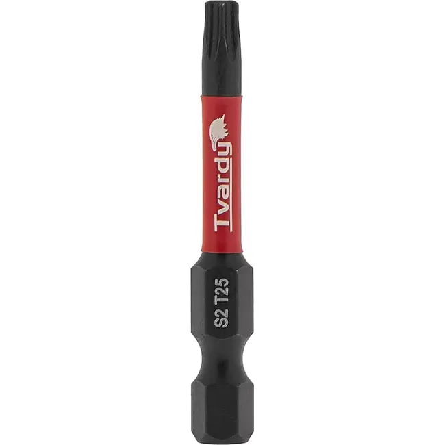 Tvardy Impact bit T25 - 50mm - S2 staal - Magnetische punt - Versterkte constructie