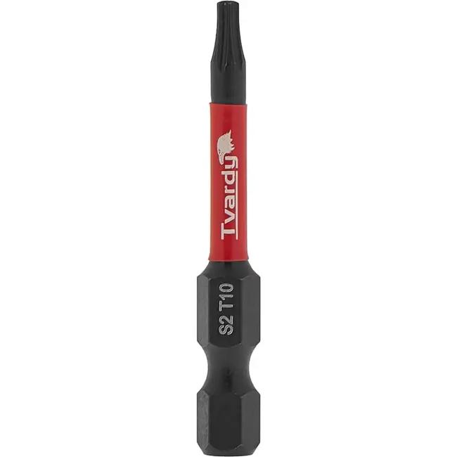 Tvardy Impact bit T10 - 50mm - S2 staal - Magnetische tip - Versterkte constructie
