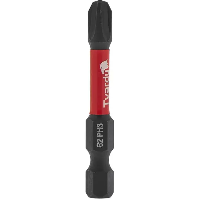 Tvardy Impact bit PH3 - 50mm - S2 staal - Magnetische punt - Versterkte constructie