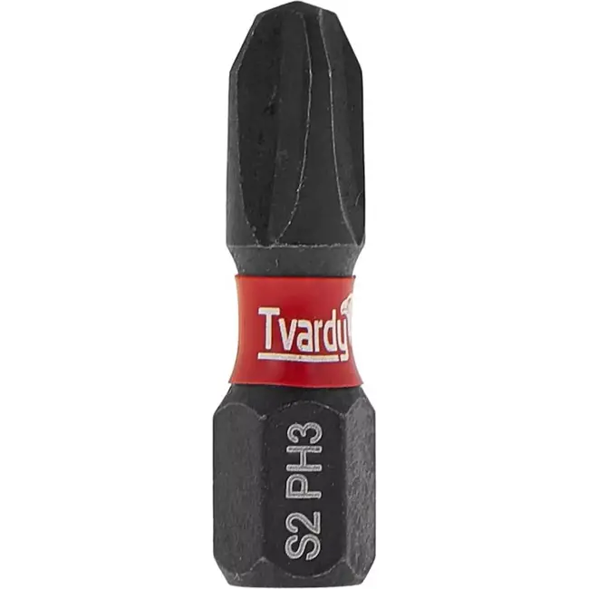Tvardy Impact bit PH3 - S2 staal - 25mm - set van 2 - magnetische tip