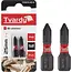 Tvardy Impact bit PH1 25mm S2 - Duurzaam en magnetisch - Set van 2 stuks