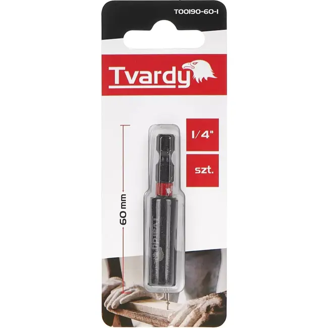 Tvardy Magnetische bit houder - 60mm - Sterk en veelzijdig - Voor impact drivers