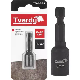 Tvardy Magnetische impact dopsleutel - 8mm x 48mm - Sterke grip - Duurzaam metaal