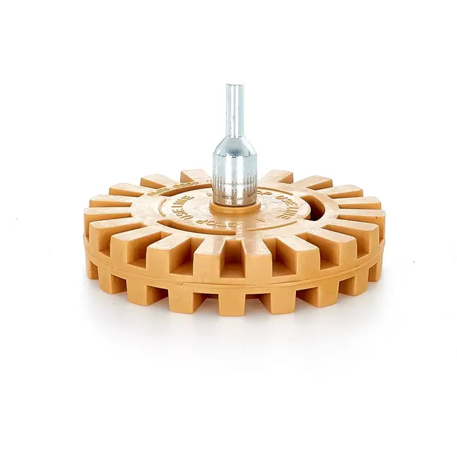 GEKO Rubberen schijf voor lijmverwijdering - Inclusief adapter - Type 3