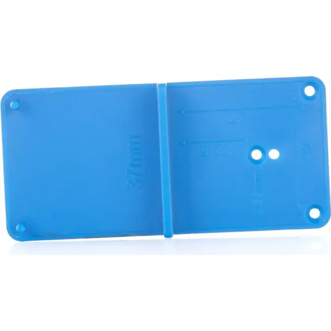 GEKO Hulpmiddel voor nauwkeurig scharnierboren - Duurzaam polycarbonaat - Lichtgewicht ontwerp