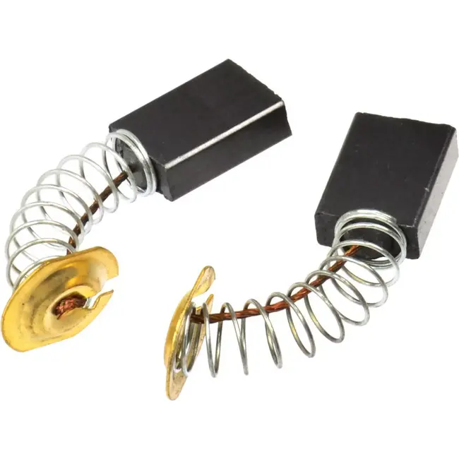 GEKO Set van 10 koolborstels - 5x11x15 mm - Voor polijstapparaat 180 mm