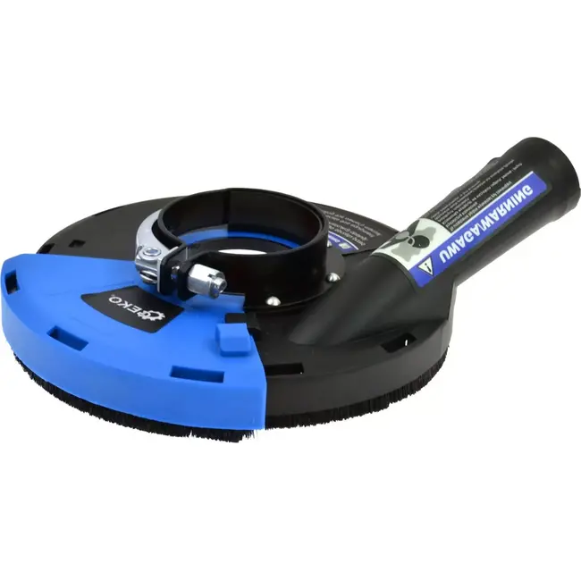 GEKO 180mm stofkap voor slijpmachines - verstelbare diepte - verbeterde zichtbaarheid - lichtgewicht ontwerp