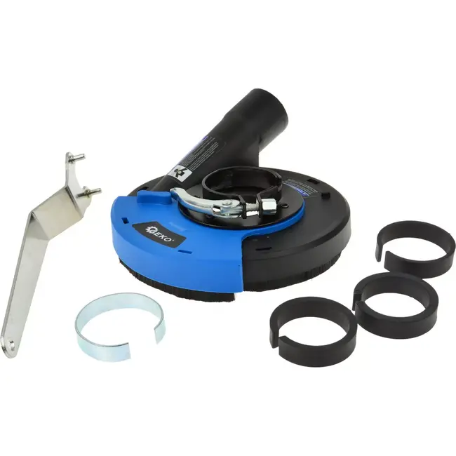 GEKO Stofkap voor 125mm slijpmachines - Efficiënte stofopvang - Geschikt voor metaal- en verfslijpen