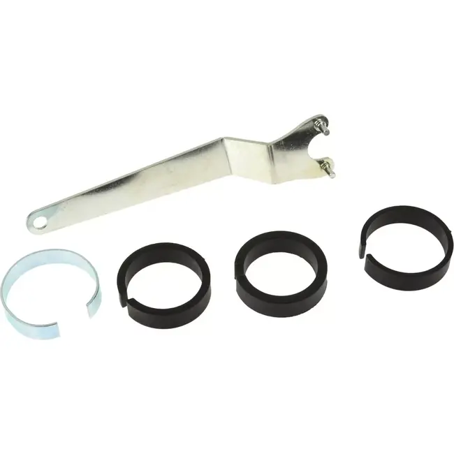 GEKO Stofkap voor 125mm slijpmachines - Efficiënte stofopvang - Geschikt voor metaal- en verfslijpen