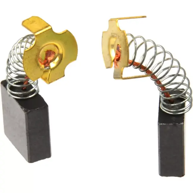 GEKO Set van 10 koolborstels - 7x17x18 mm - Geschikt voor Makita 230 slijper