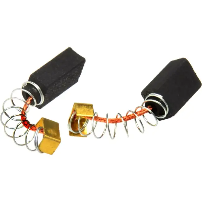 GEKO Set van 10 koolborstels - 6x9x17mm - Voor boormachines - Duurzaam en efficiënt