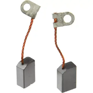 GEKO Set van 10 koolborstels - 6x10x15 mm - Voor efficiënte motorprestaties