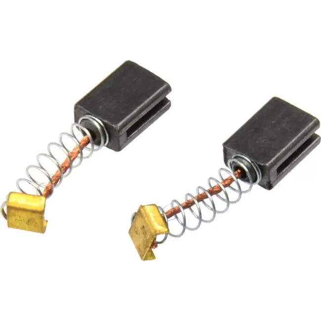 GEKO Set van 10 koolborstels - 5x8x10,8mm - Voor boor en decoupeerzaag - Duurzaam en betrouwbaar