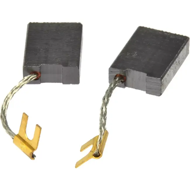 GEKO Set van 10 koolborstels voor haakse slijper - 11x16x21,2 mm - Duurzaam en veelzijdig