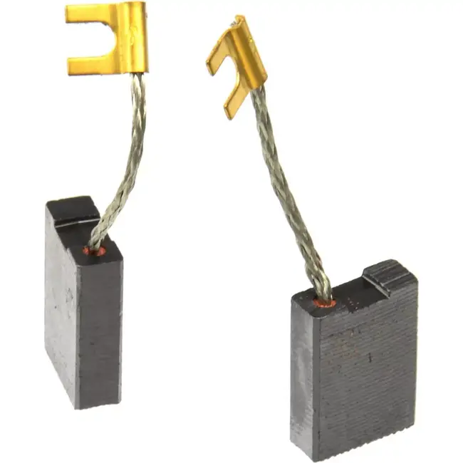 GEKO Set van 10 koolborstels voor haakse slijper - 11x16x21,2 mm - Duurzaam en veelzijdig