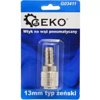 GEKO Snelkoppeling 13mm - Gemakkelijk en Lekvrij Aansluiten
