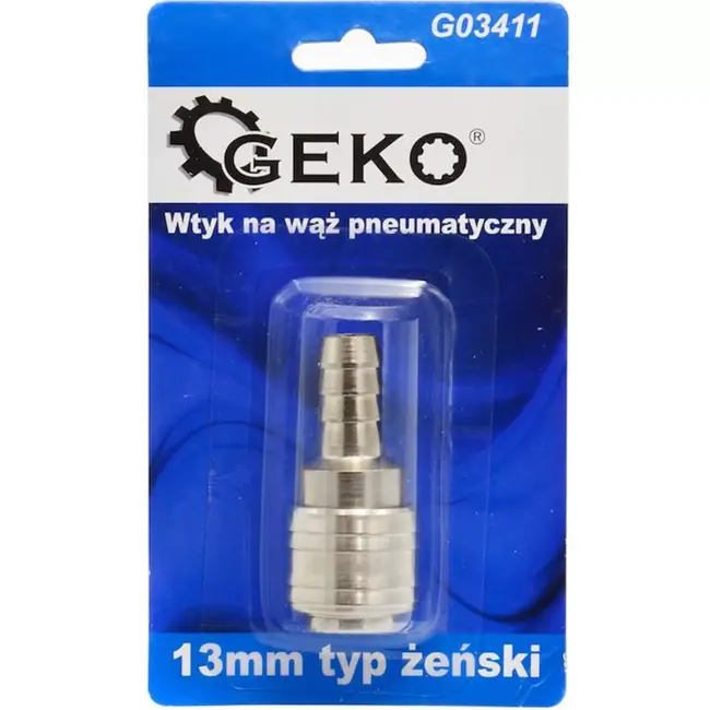 GEKO Snelkoppeling 13mm - Gemakkelijk en Lekvrij Aansluiten