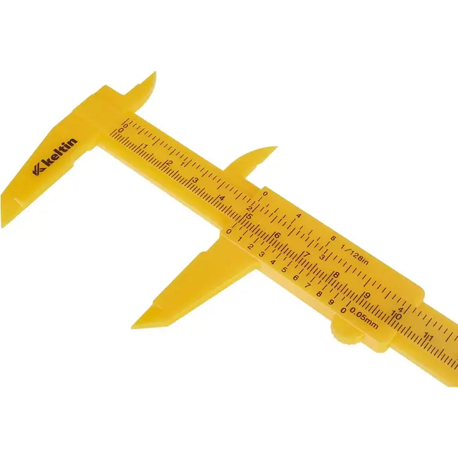 Keltin Plastic schuifmaat - 0-150mm - Lichtgewicht en draagbaar - Geschikt voor precisiewerk