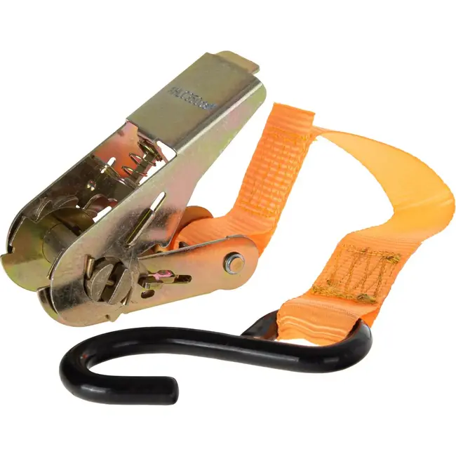 GEKO Ratelspanbanden - 25mm x 4,5m - 700kg - Set van 2 - Polyester