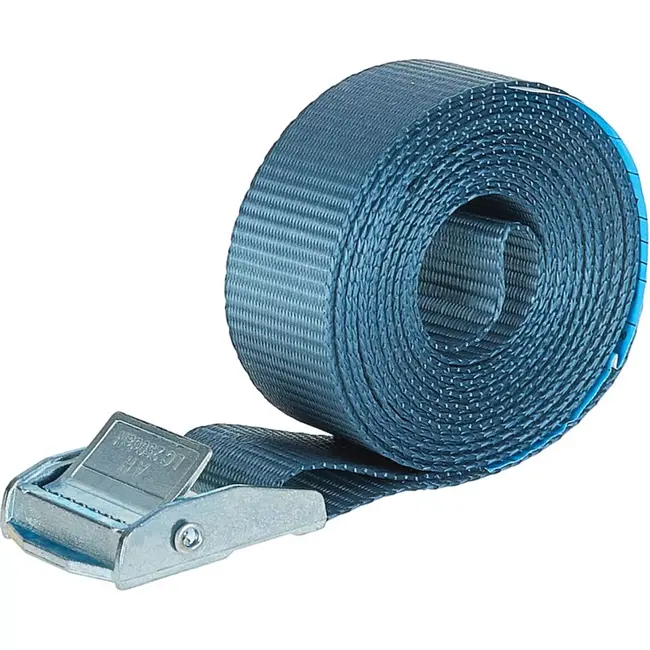 GEKO Cambuckle spanband - 25mm breed - 3m lang - 500kg draagkracht - 2 stuks