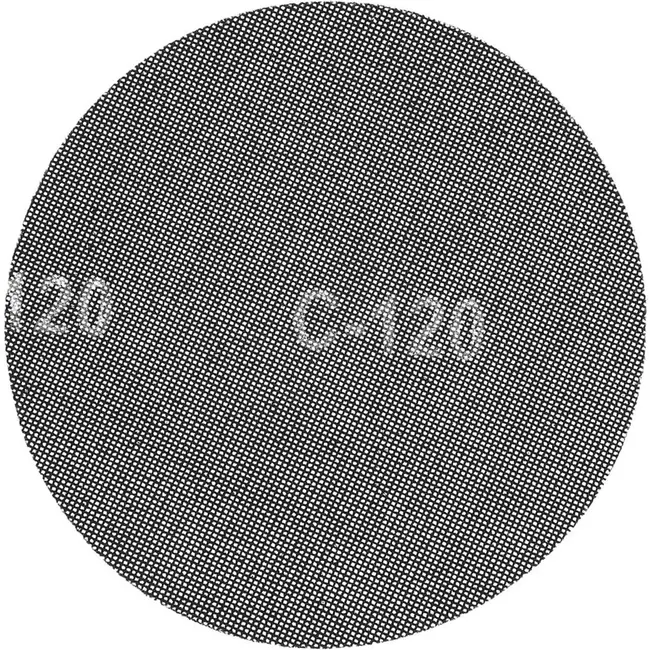 GEKO Schuurgaas 225mm - P120 Korrel - Klittenband Bevestiging - Set van 5