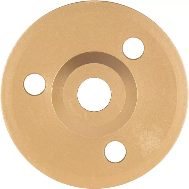 GEKO Hoeftrimschijf 125 mm - Medium korrel - Ergonomisch ontwerp - Ventilatiegaten - Dierveilig