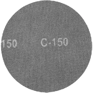 GEKO Abrasieve schuurschijven 225mm - P150 korrel - Velcro bevestiging - Set van 5 stuks
