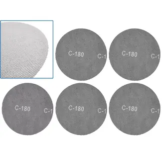 GEKO Klittenband schuurgaas 225mm P180 - Stofvrij schuren - Set van 5 stuks