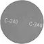 GEKO Klittenband schuurgaas 225mm P240 - Set van 5 - Voor droog schuren - Lange levensduur