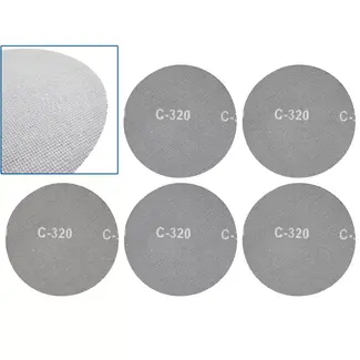GEKO Schuurgaas 225mm P320 - Efficiënte Stofafzuiging - Set van 5