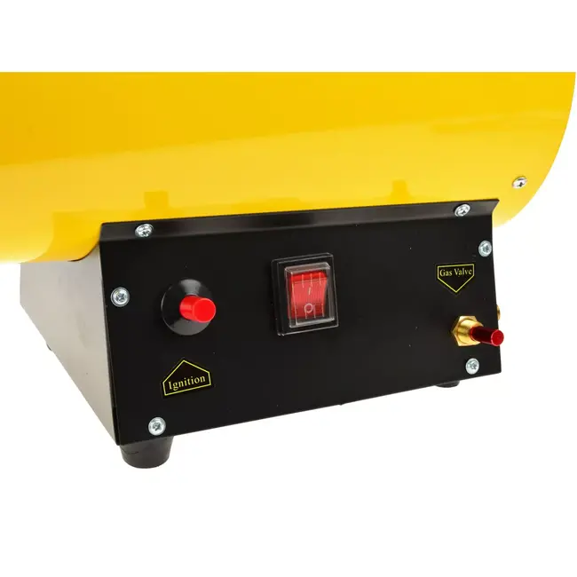 Heidmann Gasverwarmer - 20 kW - Draagbaar - Voor Werkruimtes - 230V/50Hz