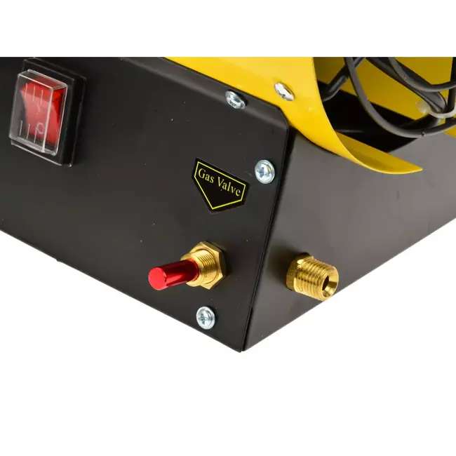 Heidmann Gasverwarmer - 20 kW - Draagbaar - Voor Werkruimtes - 230V/50Hz