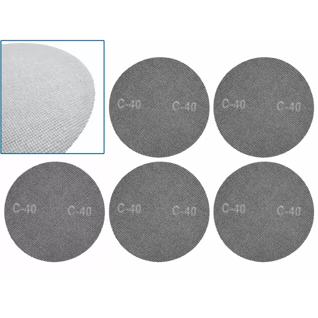 GEKO Schuurgaas 225 mm - P40 - Stofvrij - Set van 5 stuks