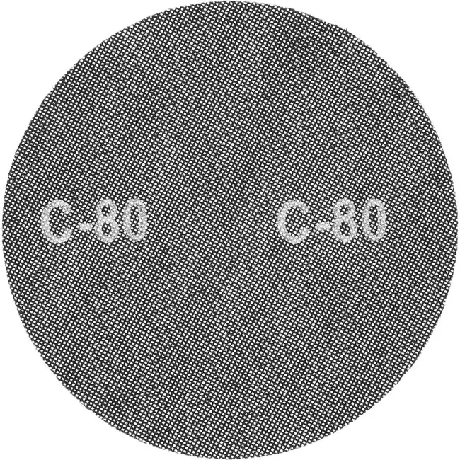 GEKO Klittenband schuurgaas 225 mm P80 - Set van 5 stuks - Efficiënt voor gipspleister