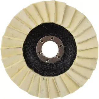 Keltin Vilten polijstschijven - 125 mm - Set van 10 - Voor een gladde afwerking