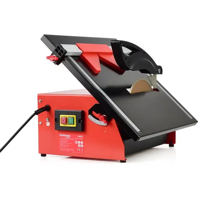 Heidmann Tegelsnijder - Nat Snijden - Stabiele Constructie - Precisie en Efficiëntie